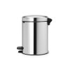 Kosz Pedałowy NEWICON 5L Brilliant Steel 